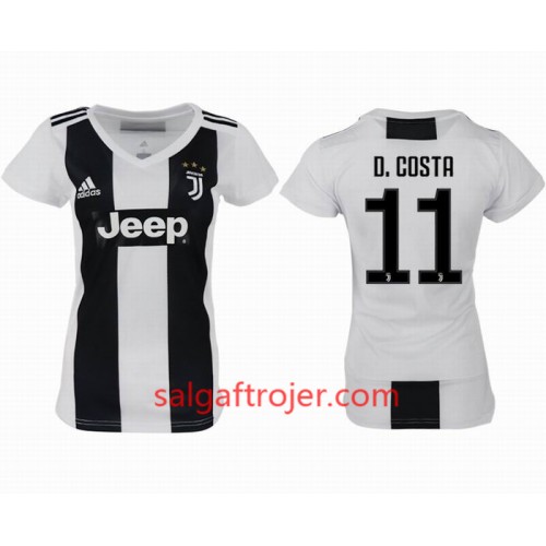 Juventus Fodboldtrøjer D.COSTA 11 Dame Hjemmebanesæt 2018/19 Kort ærmer Juventus Fodboldtrøjer D.COSTA 11 Dame Hjemmebanesæt 2018/19 Kort ærmer